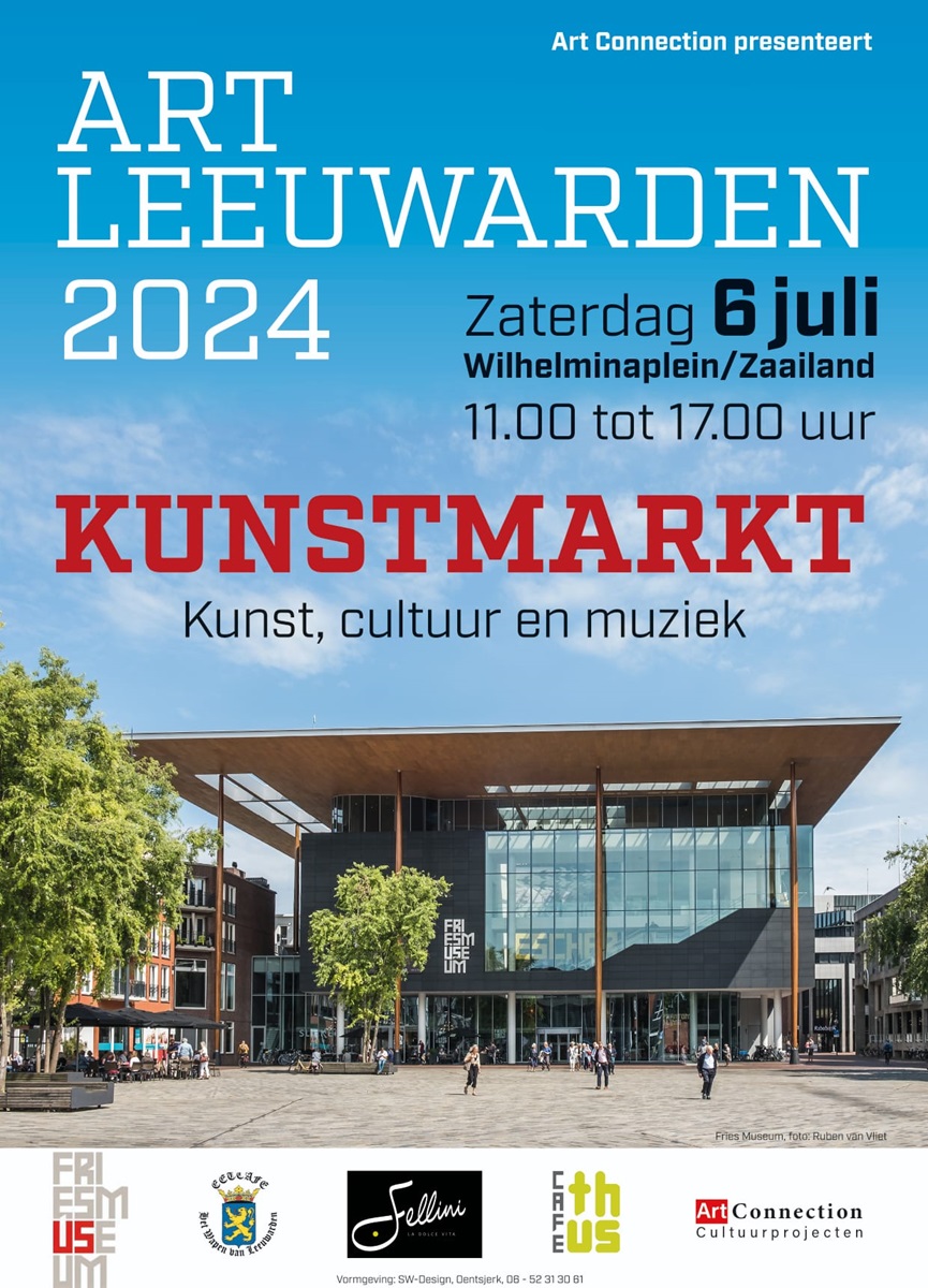poster kunstmarkt juli 2024