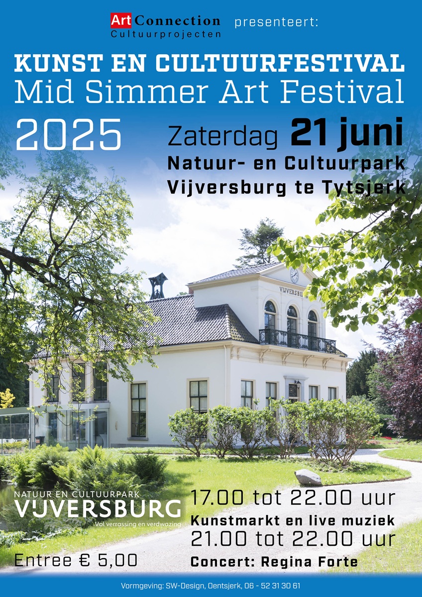 Poster Vijversburg 21 juni 25